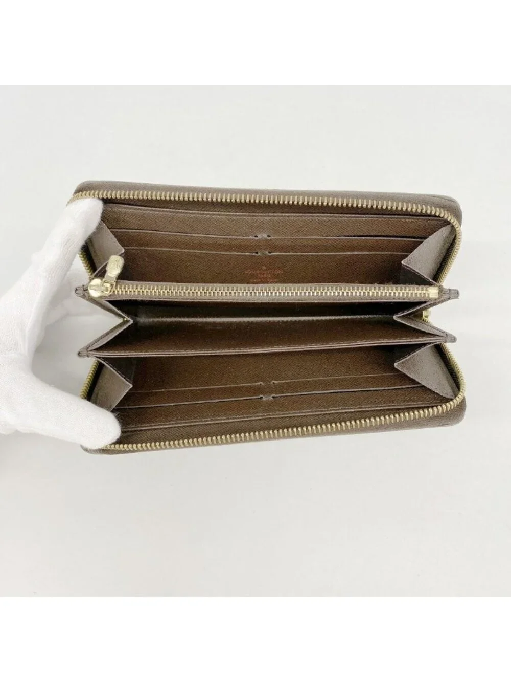 Louis Vuitton Wallet Damier Zippy Ebene